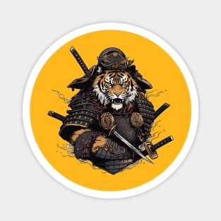 samurai tiger Magnet